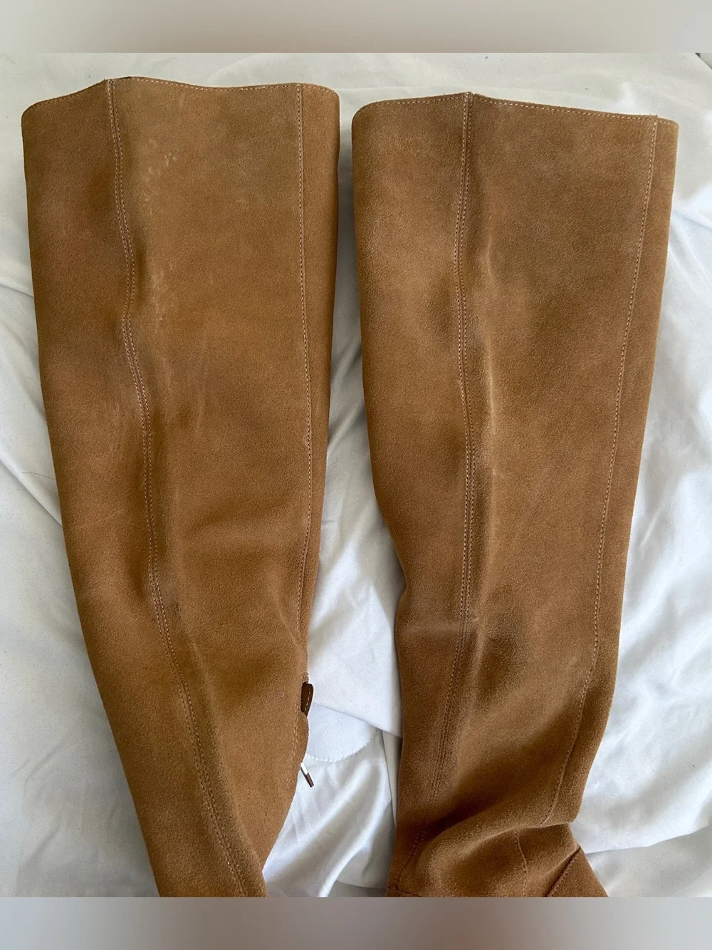 bp. Women's Over-the-Knee Suede Boots in Tan women’s 8
